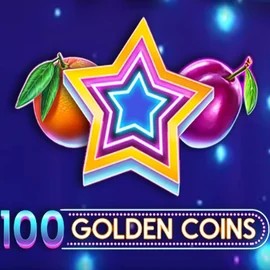 Slots logo of 100 Golden Coins from Amusnet Interactive at Fair Crown Casino