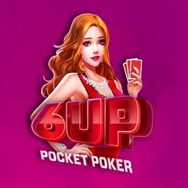 6 Up Pocket Poker slot logo by FlipLuck at Fair Crown Casino6 Up Pocket Poker