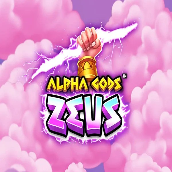 Alpha Gods Zeus logo by PearFiction Studios at Fair Crown Casino