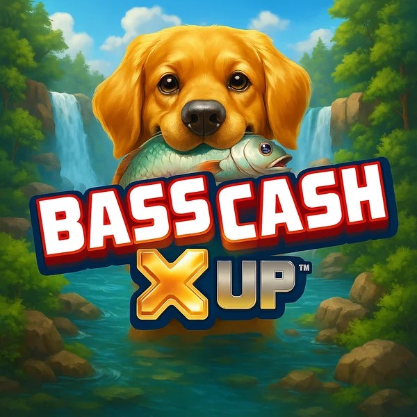 Bass Cash X UP casino game by Alchemy Gaming – featured logo at Fair Crown Casino