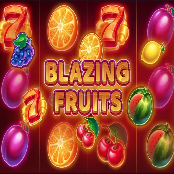Blazing Fruits slot visual from Inbet Games available on faircrown-casino.eu