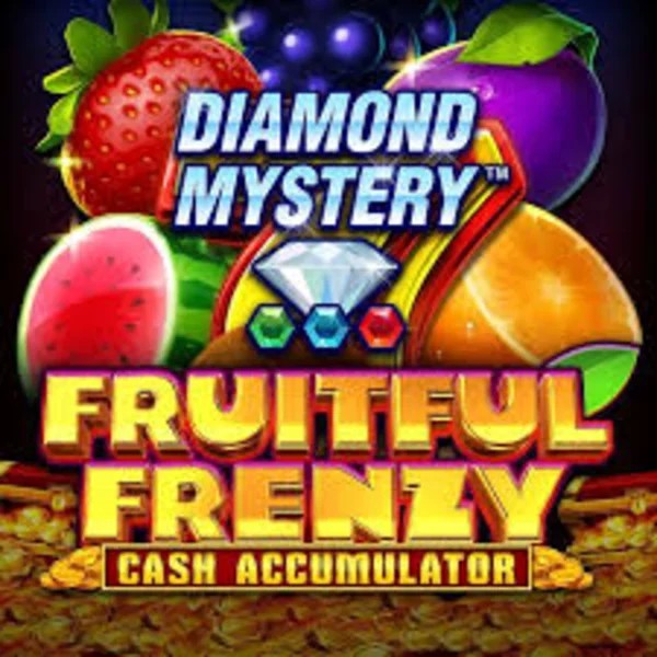 Diamond Mystery Fruitful Frenzy Cash Accumulator logo – Slots by Greentube at Fair Crown Casino