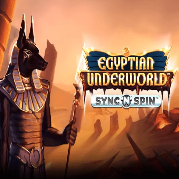 Egyptian Underworld slot logo by Greentube at Fair Crown Casino