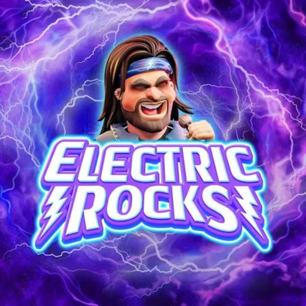 Electric Rocks by Inspired Gaming, showcased at faircrown-casino.eu – game logo