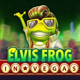 Elvis Frog In Vegas online game logo by BGAMING on faircrown-casino.eu