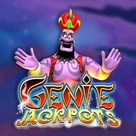 Genie Jackpots slot visual from Blueprint Gaming available on faircrown-casino.eu