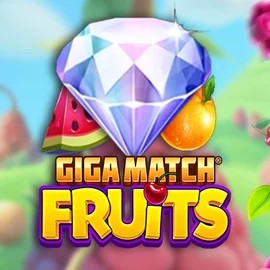Giga Match Fruits slot visual from RubyPlay available on faircrown-casino.eu