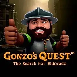 Gonzo's Quest logo by NetEnt Fair Crown Casino