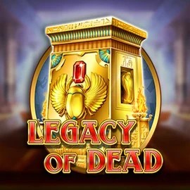 Legacy of Dead logo by Play'n GO at Fair Crown Casino