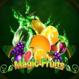 Magic Fruits Deluxe game by Wazdan – logo hosted on Fair Crown Casino