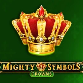 Mighty Symbols Crowns online game logo by Wazdan on faircrown-casino.eu