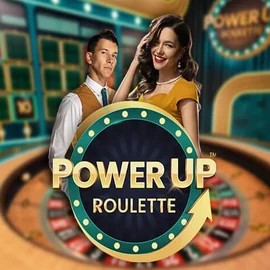 Official Live Casino logo: PowerUP Roulette by Pragmatic Play at Fair Crown Casino