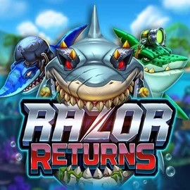 Razor Returns game by Push Gaming – logo hosted on Fair Crown Casino
