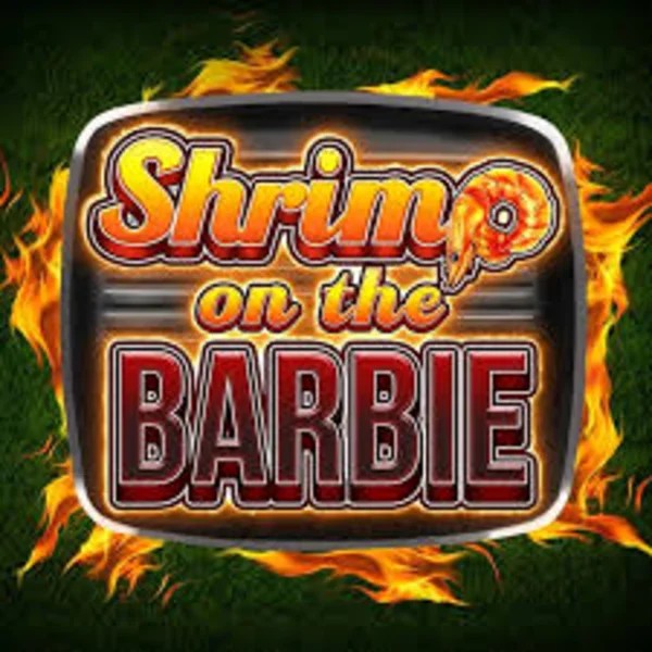 Shrimp on the Barbie slot logo by Greentube at Fair Crown Casino