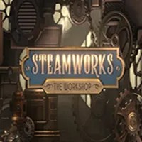 Steamworks The Workshop logo – Slots by Peter & Sons at Fair Crown Casino