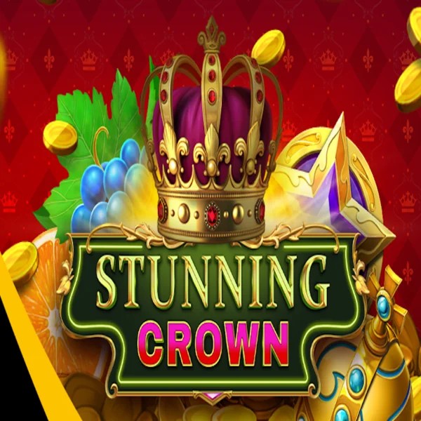 Official Slots logo: Stunning Crown by BF Games at Fair Crown Casino