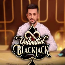 Unlimited Blackjack slot visual from Ezugi available on faircrown-casino.eu